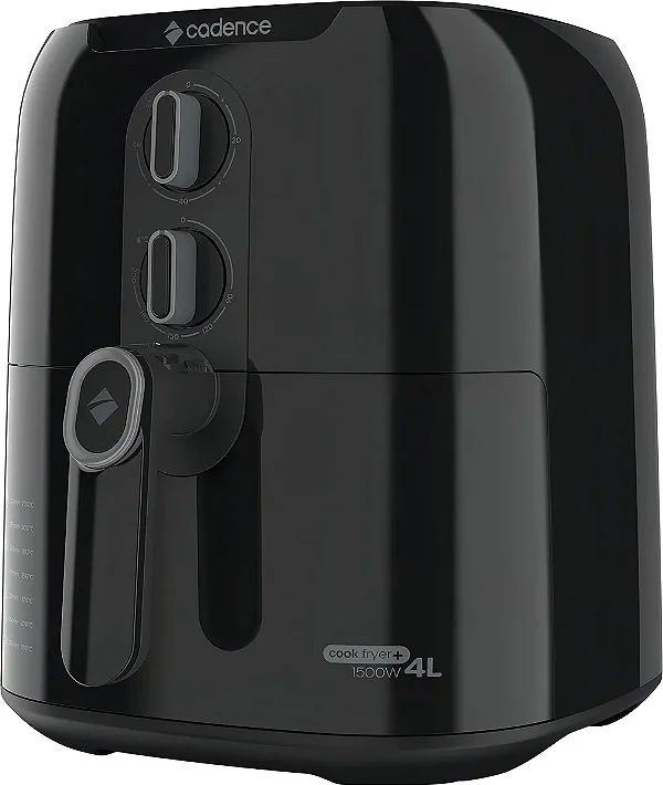 Fritadeira Air Fryer Cadense FRT580 4L 127V Preto