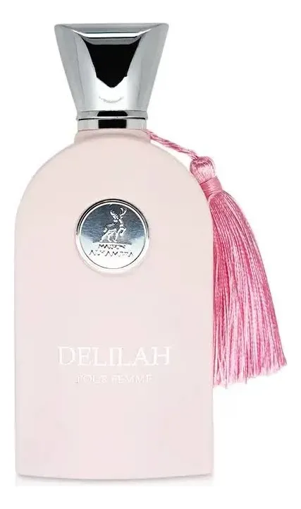 Perfume Arabe Feminino Maison Alhambra Delilah Pour Femme 100ML(Rosa)