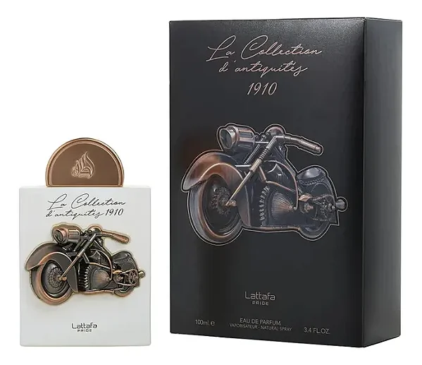 Perfume Arabe Masculino Lattafa Collection Antiques 1910 100ML(Preto)