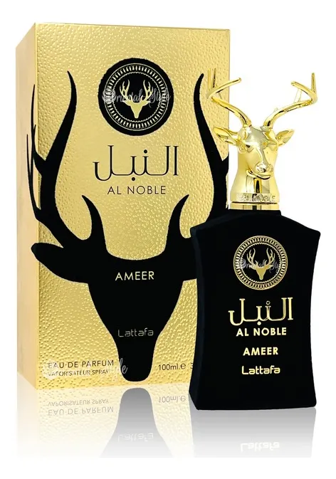 Perfume Arabe Masculino Lattafa Al Noble Ameer 100ML(Preto)