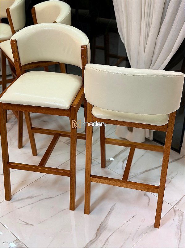 BANQUETA MODELO CHARMY COURISSIMO CREME | AVULSA
