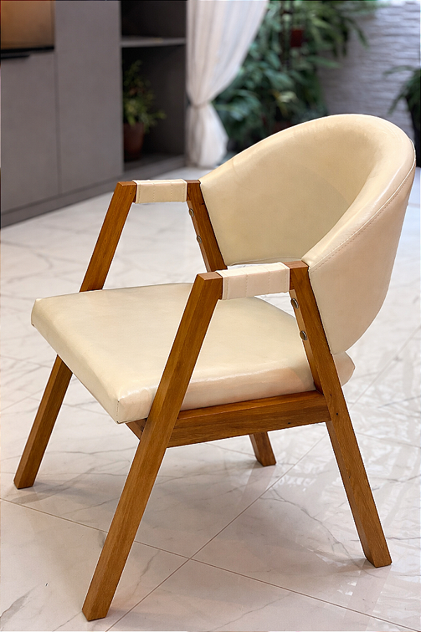 CADEIRA AGATHA COURISSIMO CREME | AVULSA