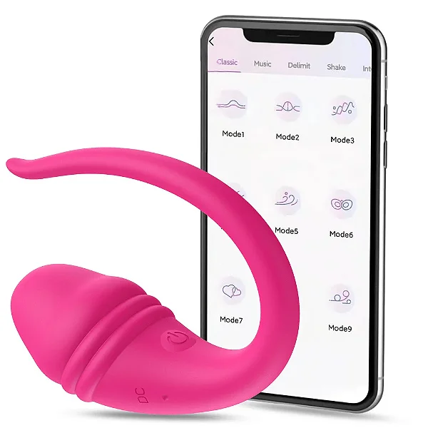 Vibrador de Casal Via Bluetooth