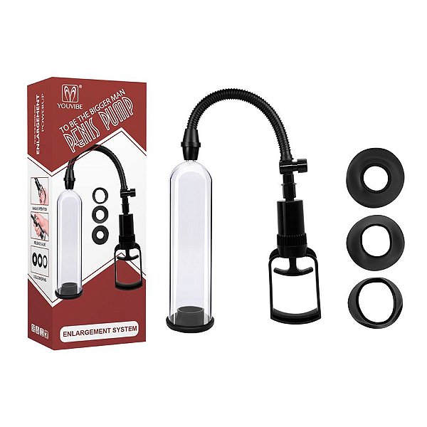 Bomba Peniana Manual com 3 Anéis