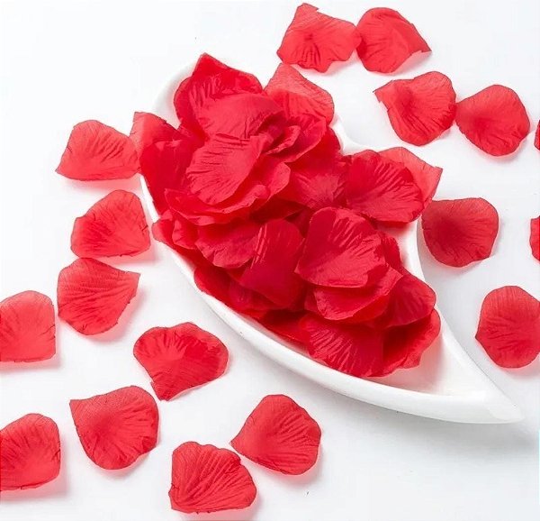Pétalas de Rosa 100 uni