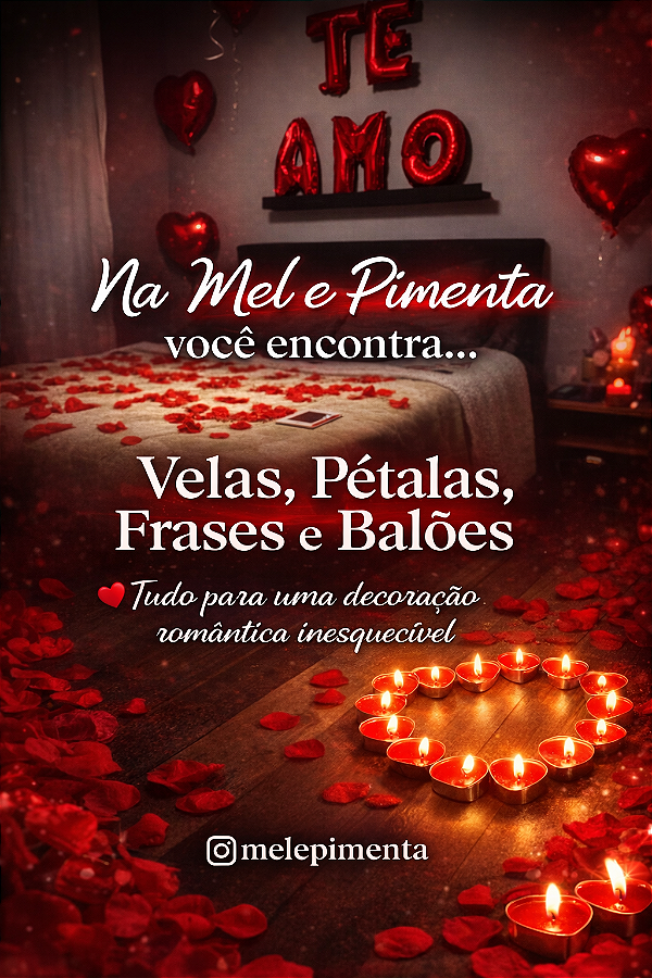 Kit Decoração Romântica