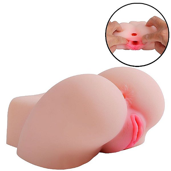 Masturbador Pequeno - Formato Bunda com Vagina e Ânus