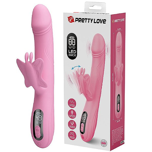 Vibrador de Ponto G e Clitóris com Tapping Premium