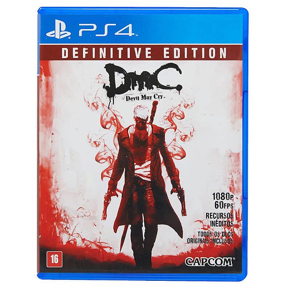 Jogo DmC Devil May Cry Definitive Edition, Ps4, Lacrado