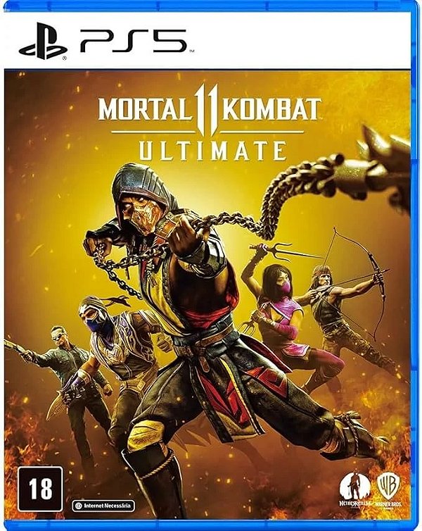 Jogo Mortal Kombat 11 Ultimate, Ps5, Lacrado