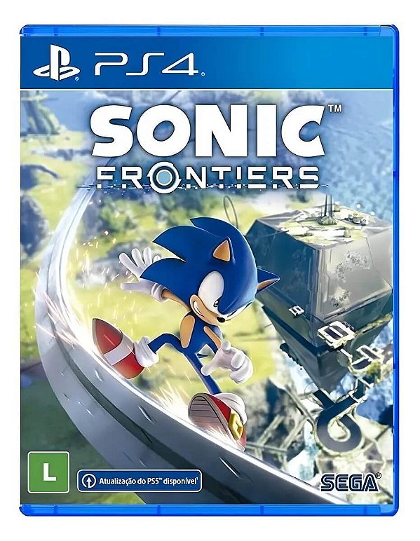 Jogo Sonic Frontiers, Ps4, Lacrado
