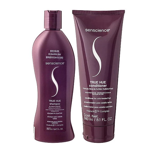 Senscience True Hue Kit - Shampoo 280ml + Condicionador 240ml