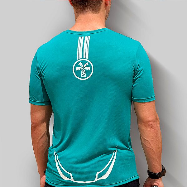 Camiseta Masculina TQ Fire Turquoise - Verde Água