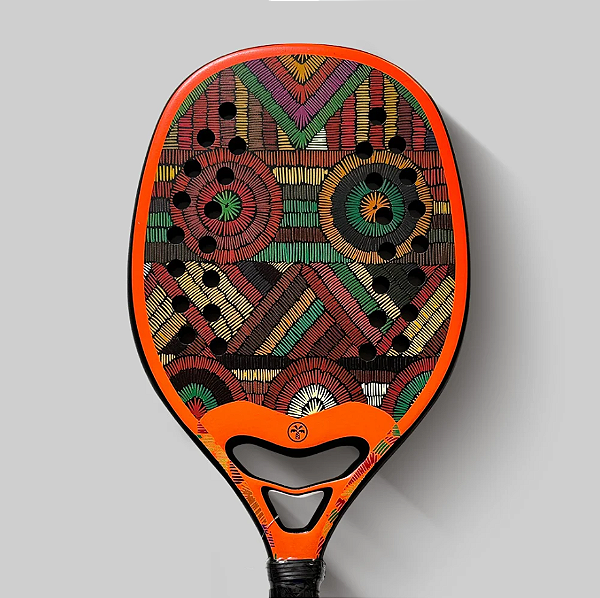 Raquete Beach Tennis Turquoise Samsara - Laranja
