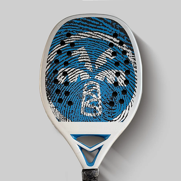 Raquete Beach Tennis Turquoise DNA Carbon - Silver