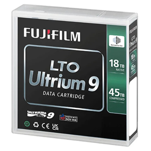 Fita LTO Ultrium 9 Fujifilm – 18TB/45TB – Alta Capacidade e Eficiência para Backup