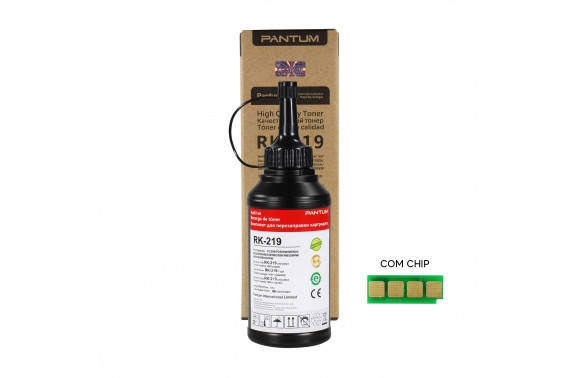 REFIL DE TONER RK-219 | PD-219 | BK - 1.6K - PANTUM