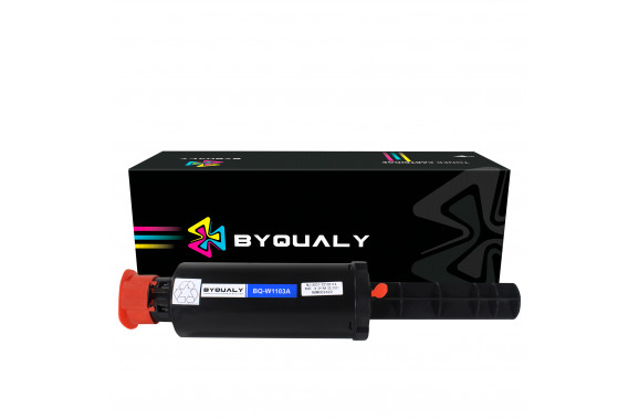 KIT DE RECARGA DE TONER COMPATÍVEL COM IMPRESSORA HP 103A | W1103A | BK - 2.5K - BYQUALY