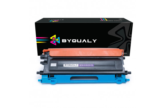 TONER COMPATÍVEL COM BROTHER TN115 | HL4040CH/HL4050CDN/HL4050LT | CY - 4K - BYQUALY