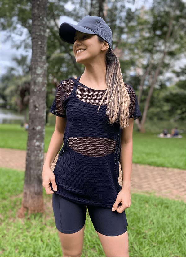 Camisão Tela - TAM P