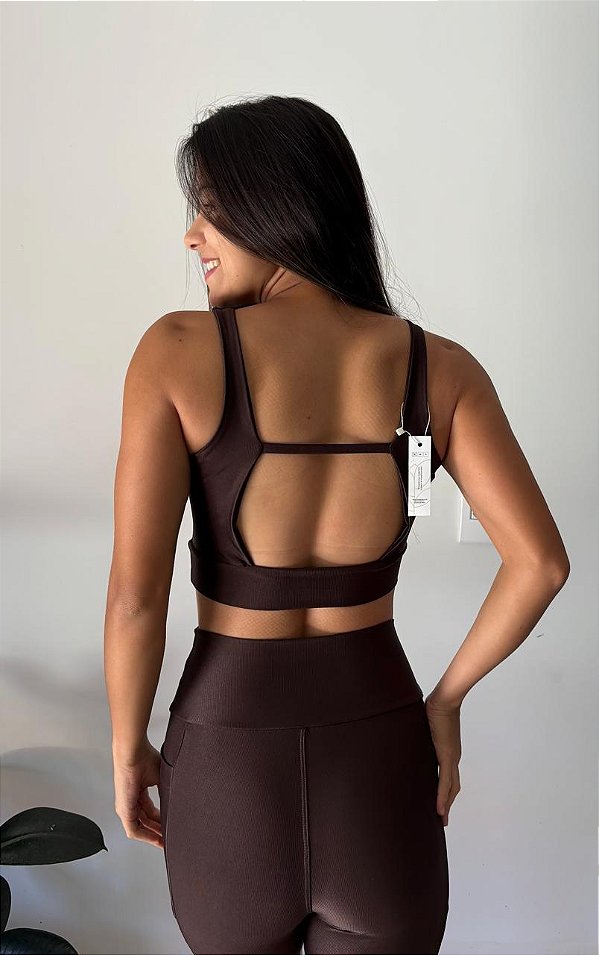 Conjunto Short Corrida Coffee - TAM G