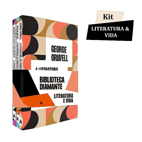 Kit Biblioteca Diamante - Literatura e Vida