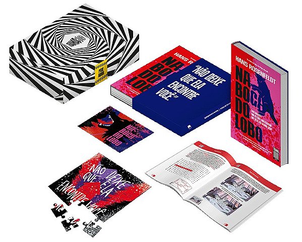 Kit Trama box - Na boca do lobo