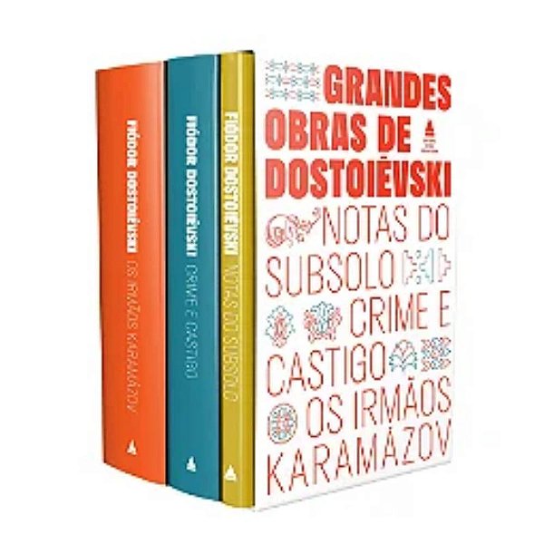 Box Grandes obras de Dostoiévki