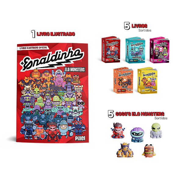 Coleção Elo Monsters Books - Advanced Pack
