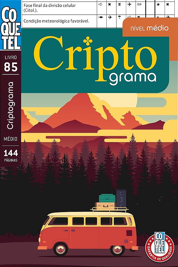 Livro Coquetel Criptograma 85