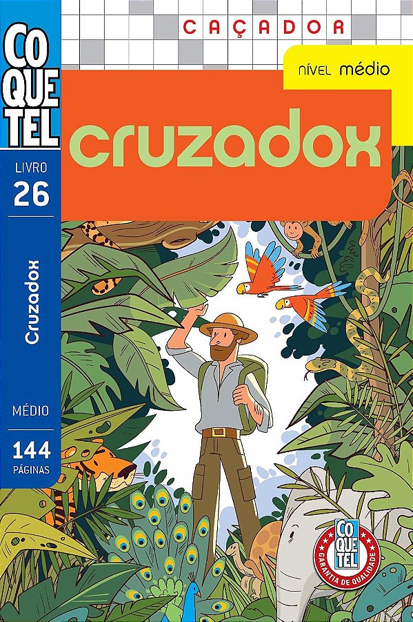Livro Coquetel Cruzadox 26