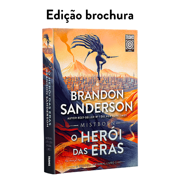 Mistborn: o Herói das Eras - Capa comum