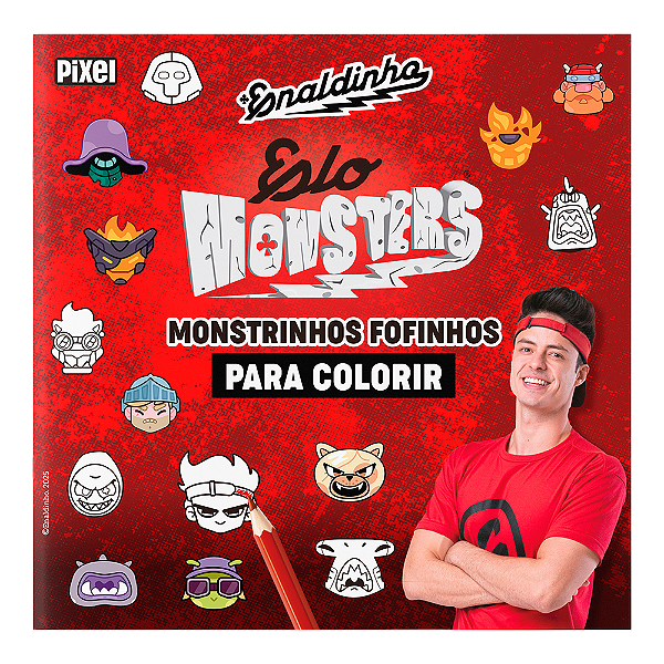 Elo Monsters: Monstrinhos fofinhos para colorir