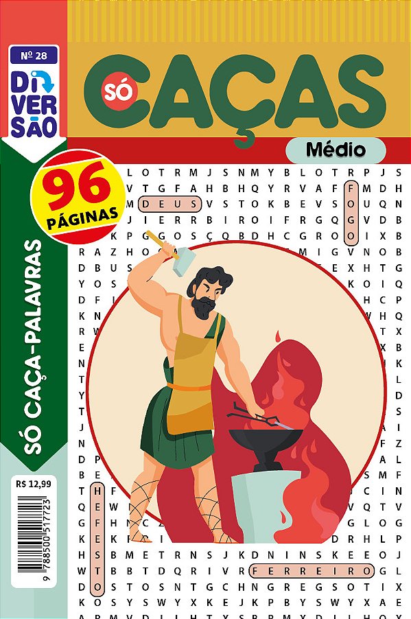 Livro Diversão Só Caça Palavras 28