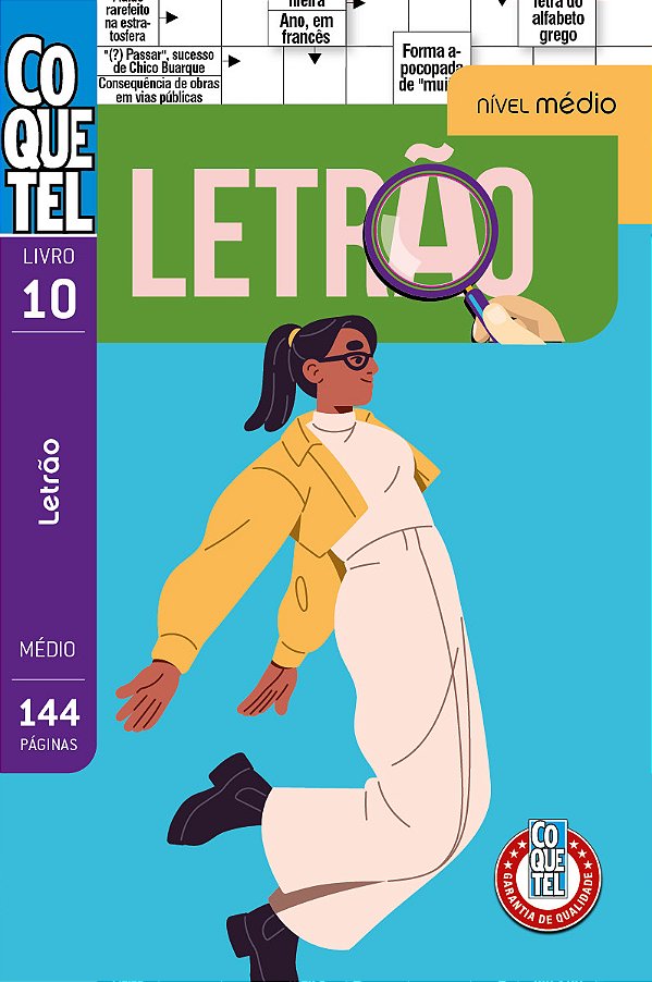 Livro Coquetel Letrão Médio 10
