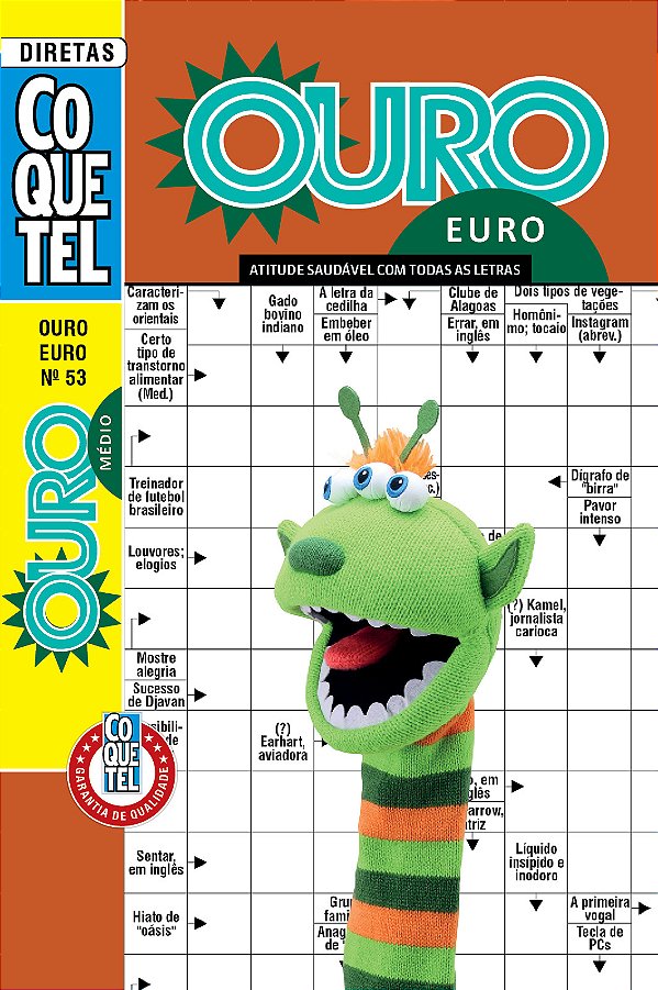 Livro Coquetel Ouro Euro 53