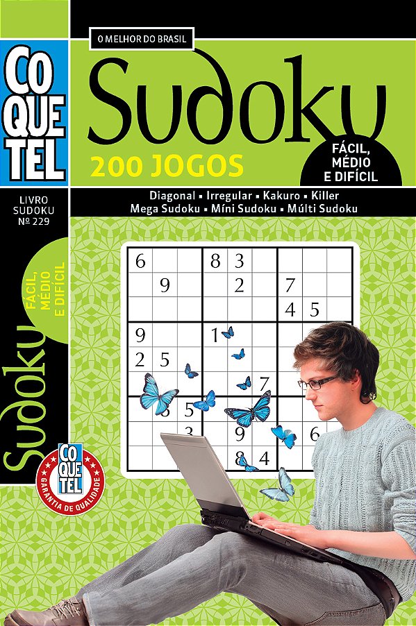 Livro Coquetel Sudoku 229