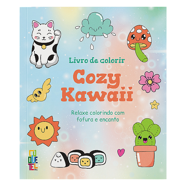 Livro de Colorir Cozy Kawaii