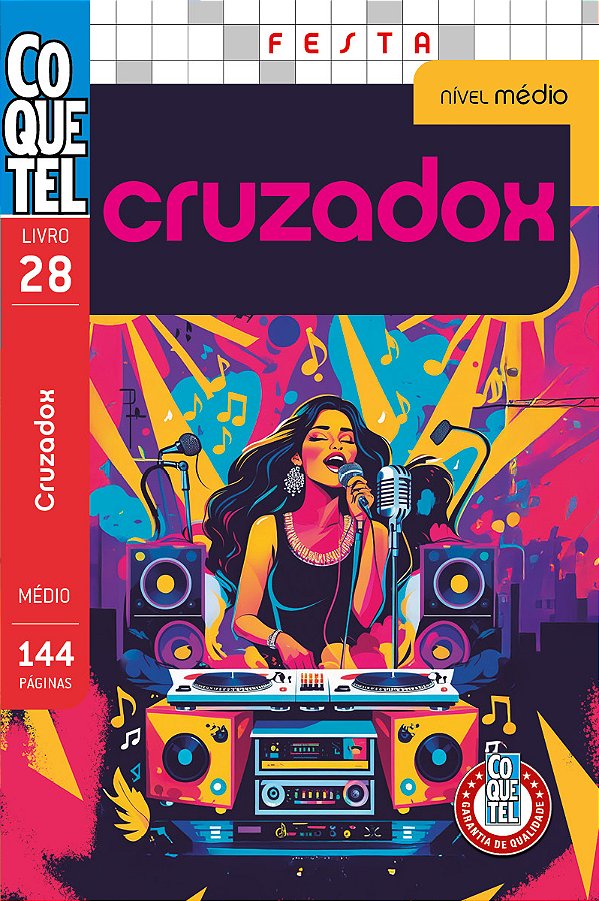 Livro Coquetel Cruzadox 28