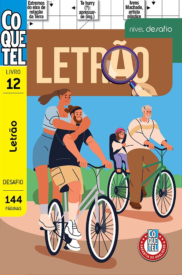 Livro Coquetel Letrão Desafio 12