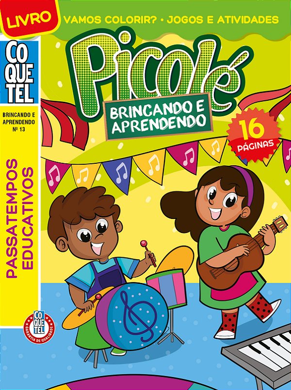 Livro Coquetel Brincando Aprendendo 13