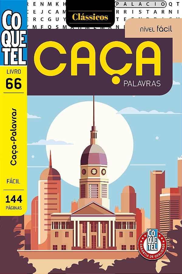 Livro Coquetel Caça-Palavra 66