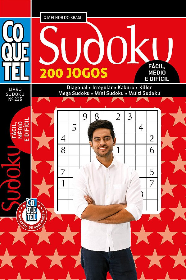 Livro Coquetel Sudoku 235
