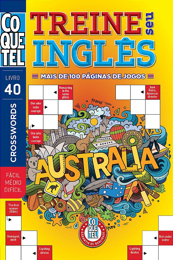 Livro Coquetel Treine seu Inglês 40