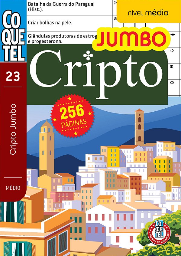 Livro Coquetel Jumbo Cripto 23