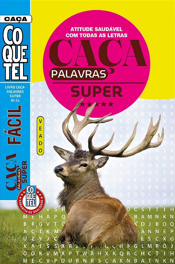 Livro Coquetel Caça-Palavras Super 24