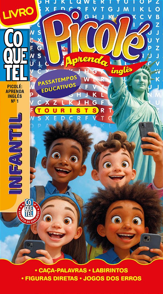 Livro Coquetel Picolé em Inglês 1