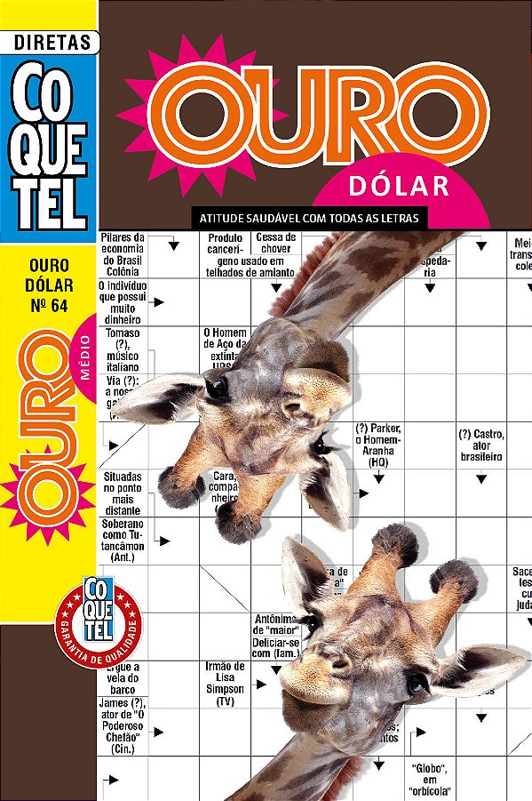 Livro Coquetel Ouro Dólar 64