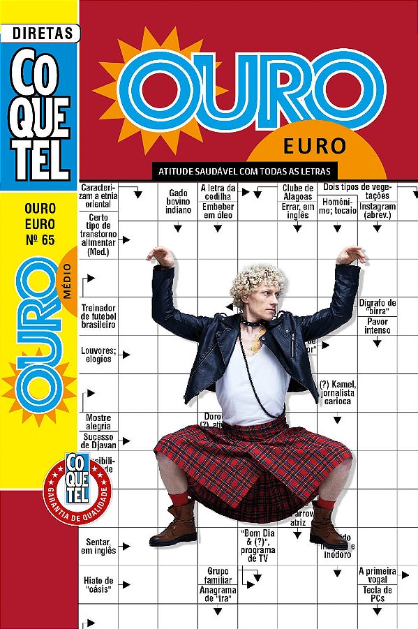 Livro Coquetel Ouro Euro 65