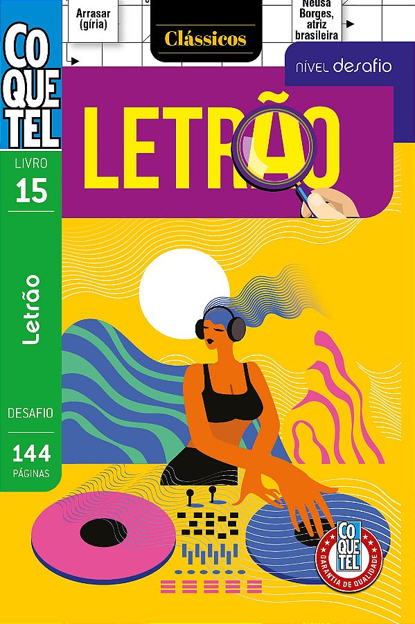 Livro Coquetel Letrão Difícil 15